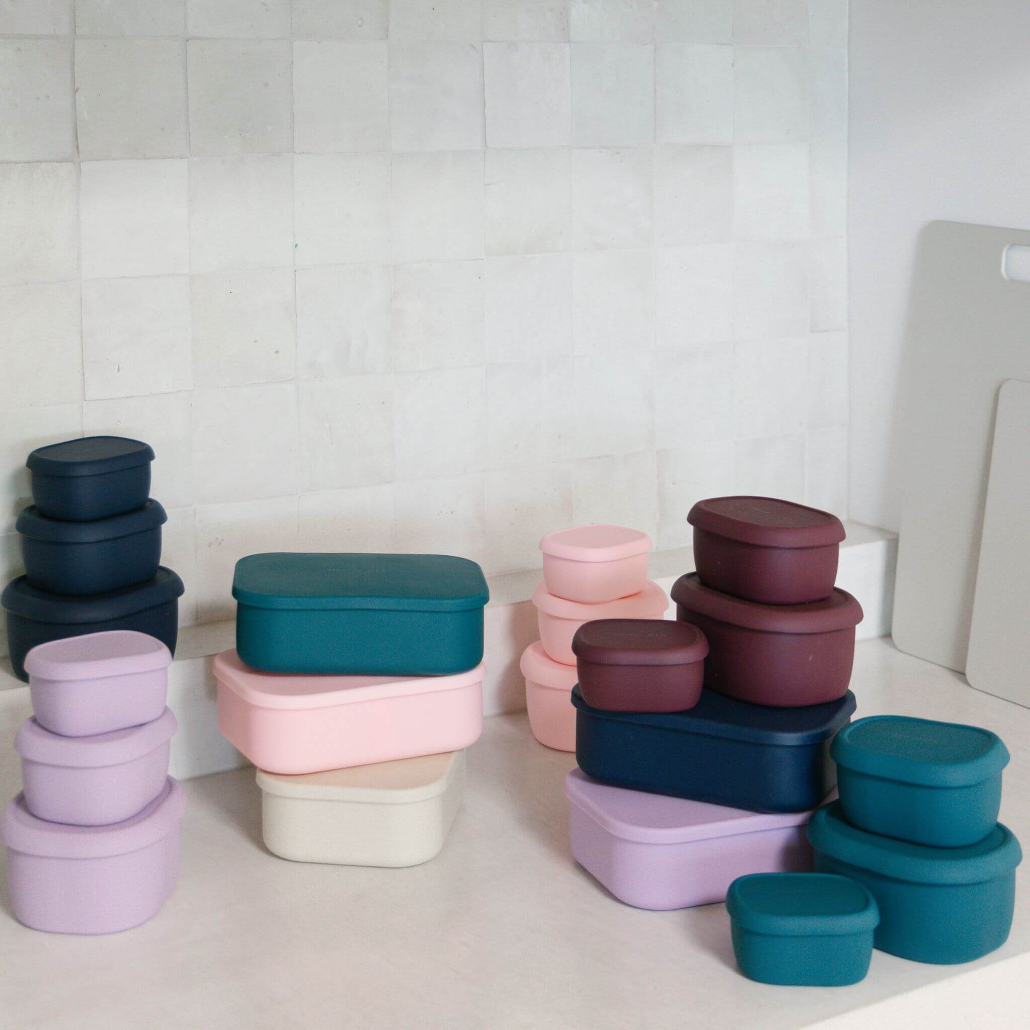 Silicone Nesting Containers
