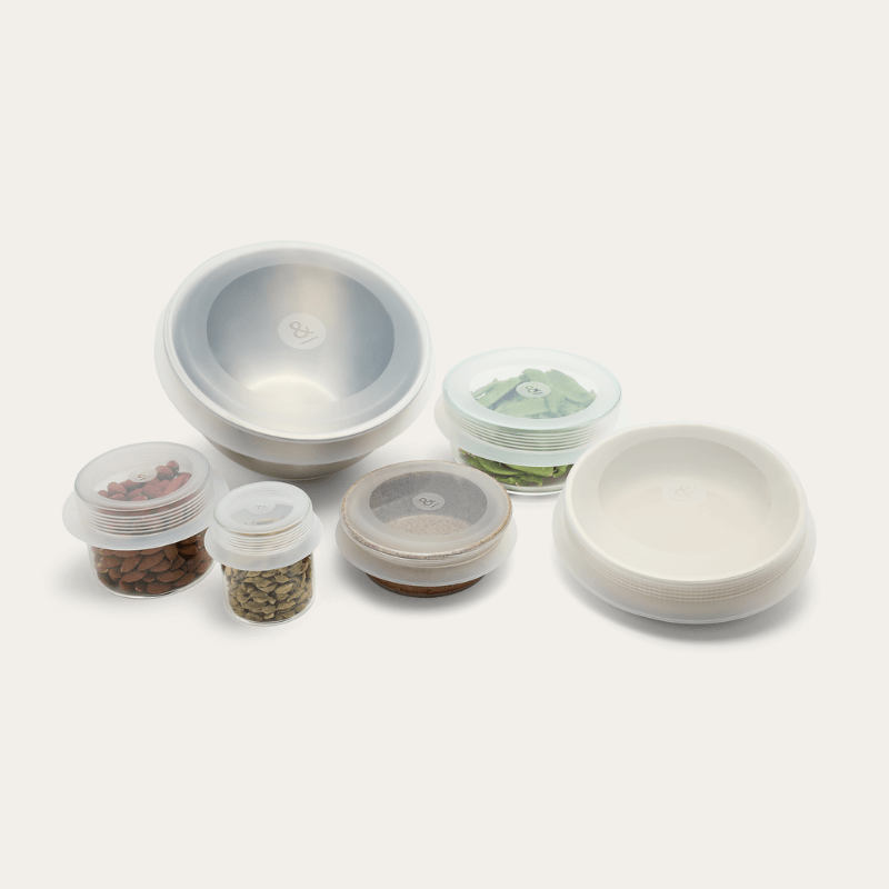 Reusable Stretch Lids - Set of 6