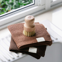 Knitted Dishcloth Set | Organic Cotton