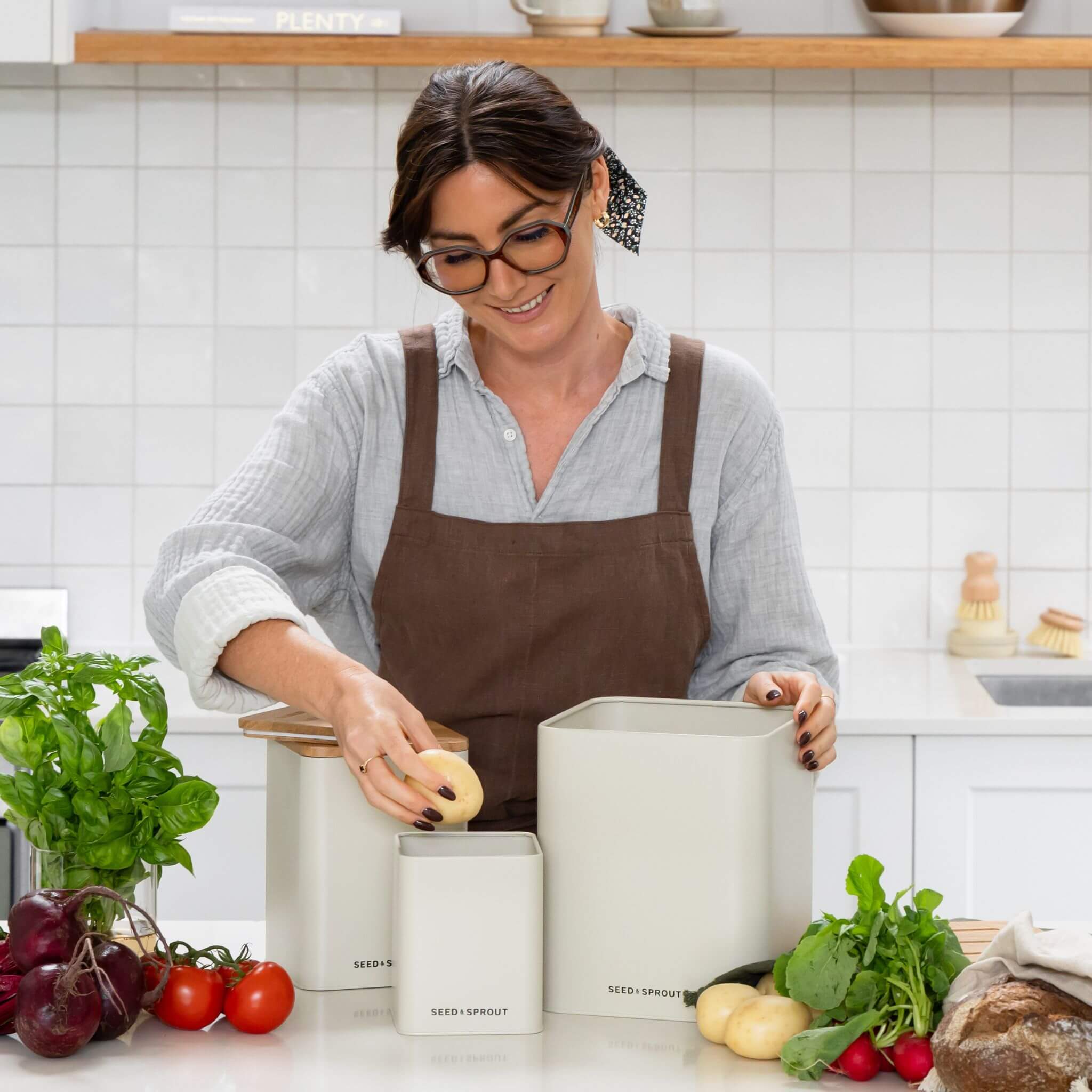 Vegetable Storage Containers | Mushroom