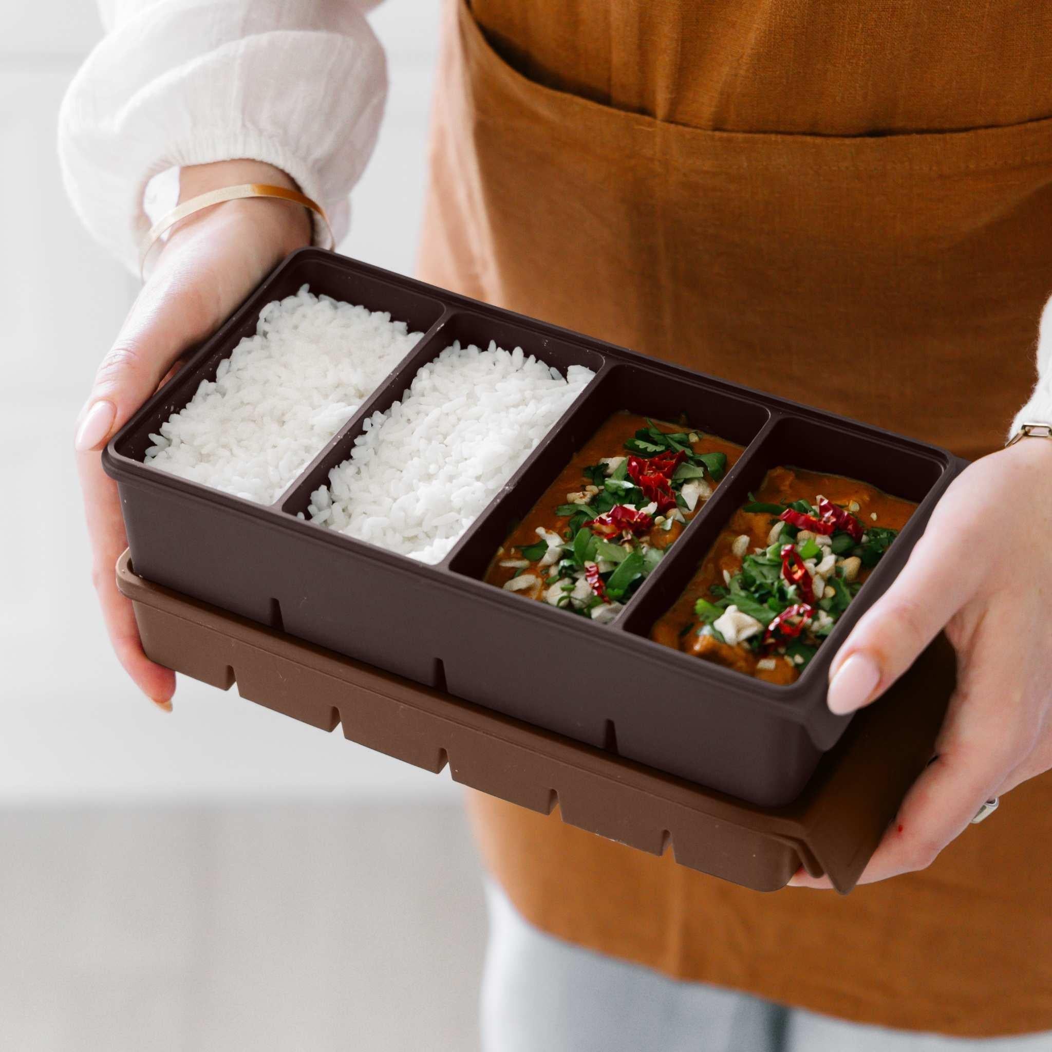 Meal Prep Freezer Tray Set