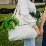 Organic Pocket Tote Shopping Bag