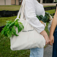 Organic Pocket Tote Shopping Bag
