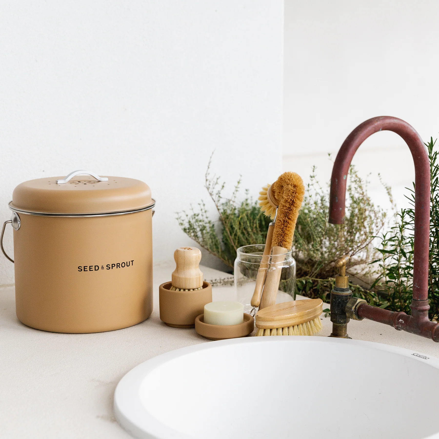 Pot Cleaner Brush
