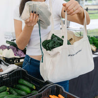 Organic Pocket Tote Shopping Bag