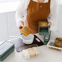 2 Portion Silicone Freezer Tray