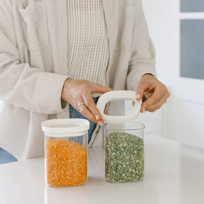 Newrybar Square Pantry Jars | 2pk