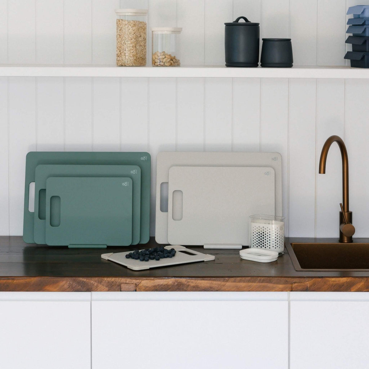 Wood Cellulose Chopping Board Trio