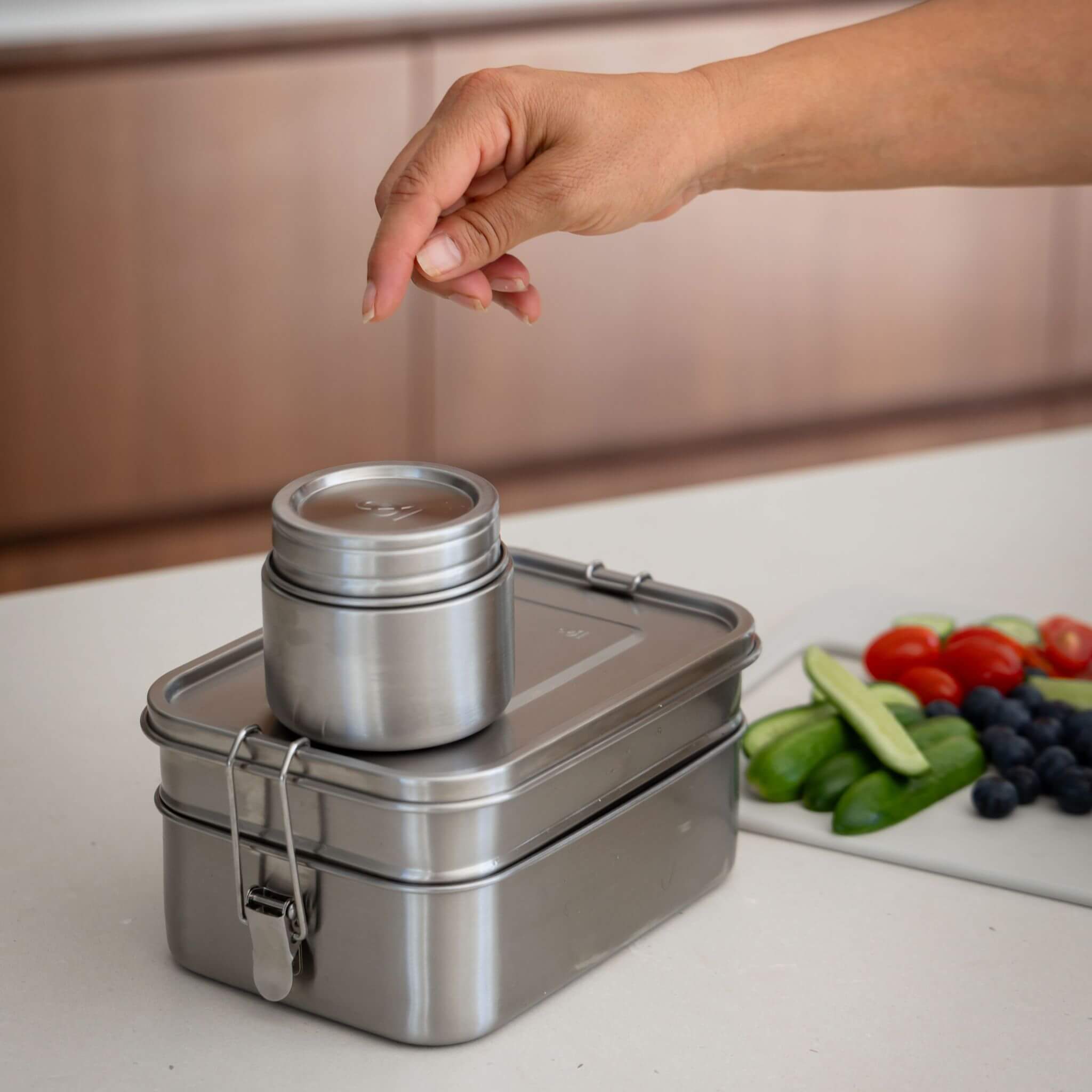 Stainless Steel Lunch Set