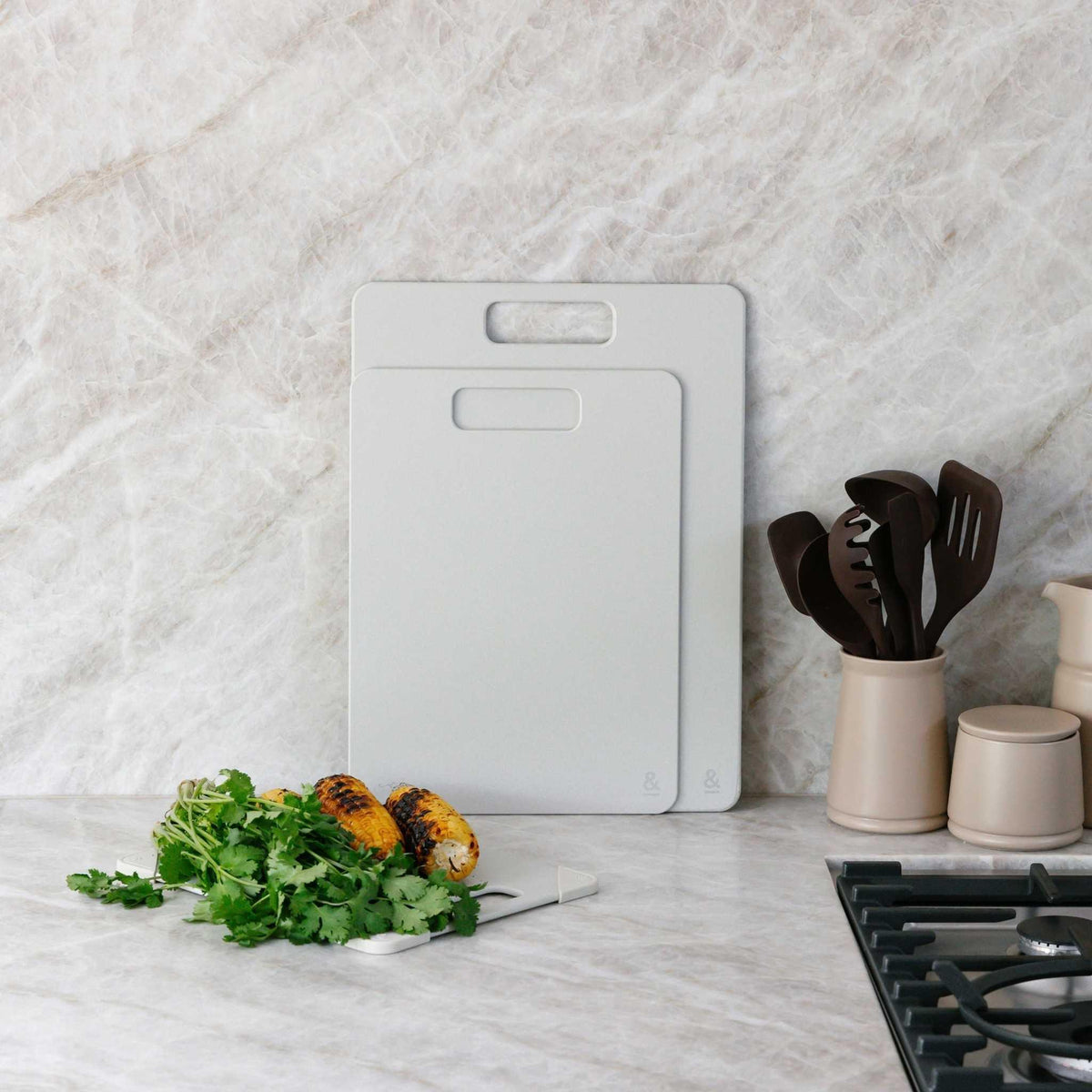 Wood Cellulose Chopping Board Set